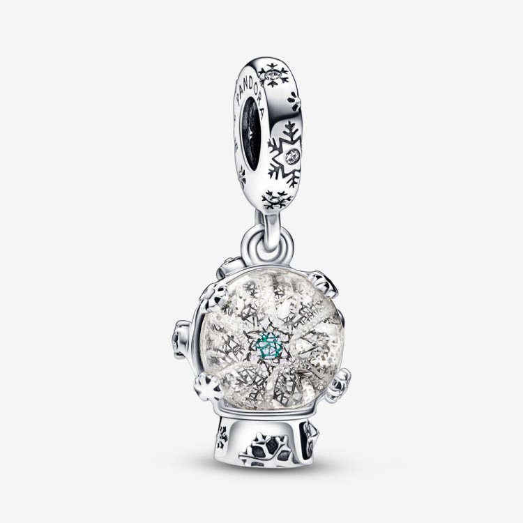 Charm Pandora Pendente Palla di Neve