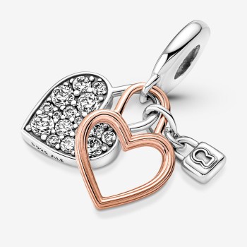 Charm Pandora Pendente Lucchetto "Together Always"