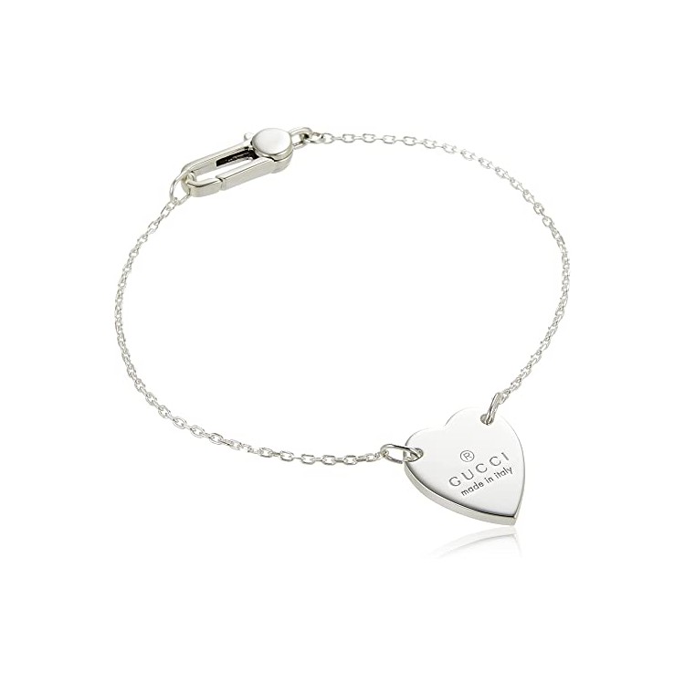 Bracciale Gucci Trademark con pendente a forma di cuore