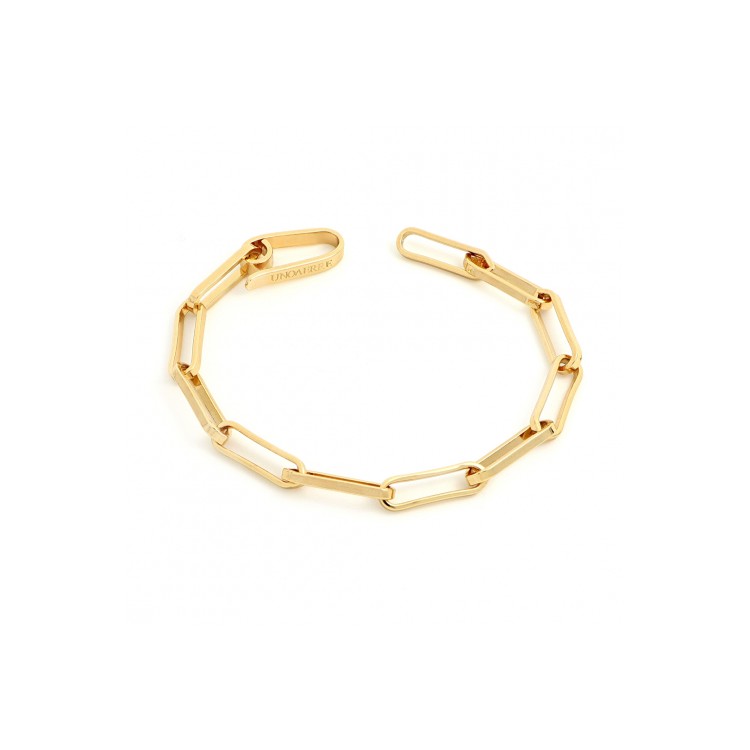 Bracciale in bronzo dorato