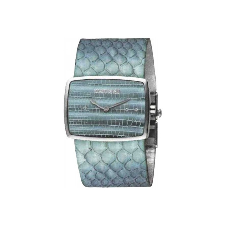 ROBERTO CAVALLI Cinturino in pelle blu