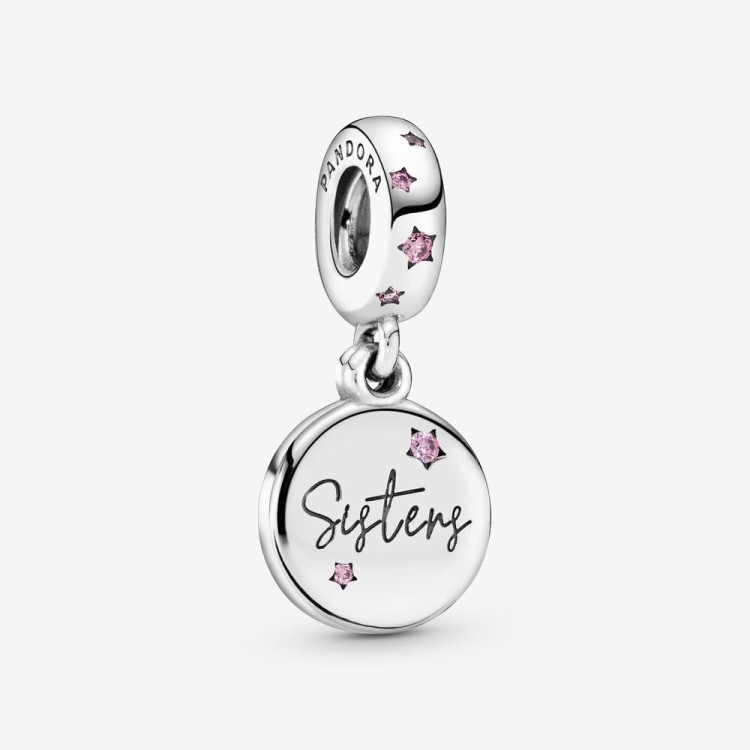 Charm Pandora Pendente Sorelle per sempre