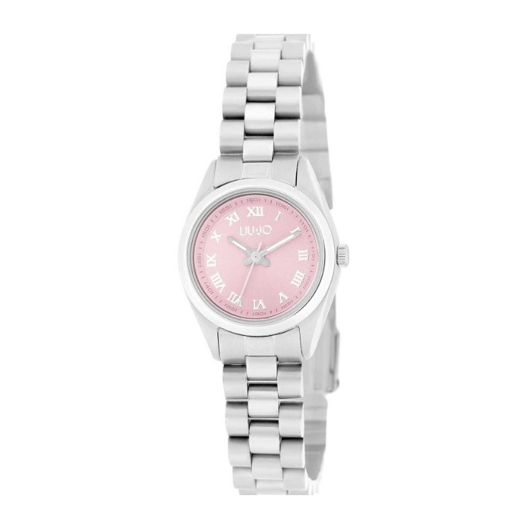 Orologio  Liu Jo Donna Solo Tempo in acciaio con quadrante rosa