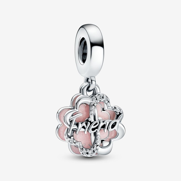 Charm Pandora Pendente Quadrifoglio dell'Amicizia