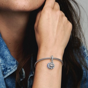 Charm Pandora Pendente Cielo con Stelle Cadenti