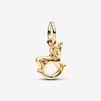 Charm Pandora Pendente Unicorno a Dondolo