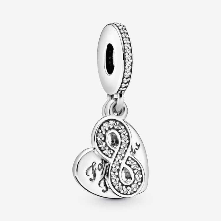 Charm Pandora Pendente Amiche per Sempre