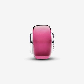 Charm Pandora Mini Vetro di Murano Rosa