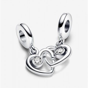 Charm Pandora Pendente “Forever & Always” Divisibile