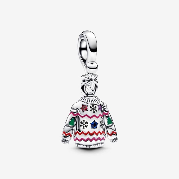 Charm Pandora Pendente Maglione di Natale