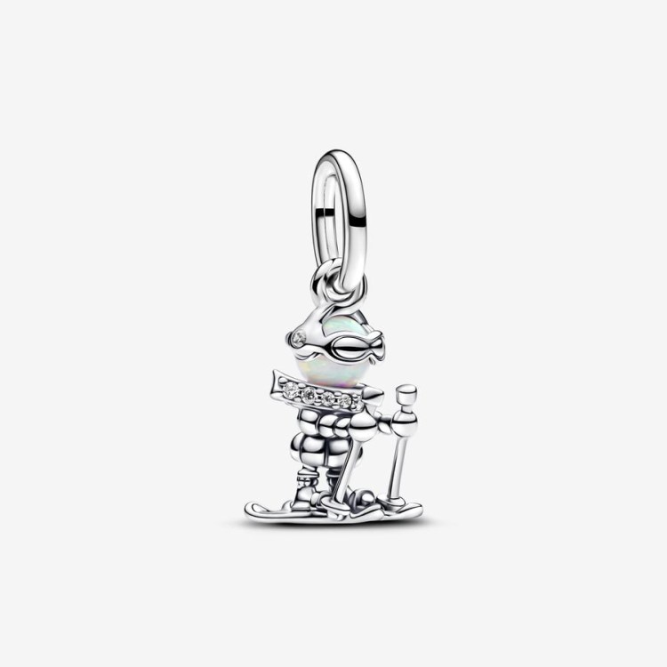 Charm Pandora Pendente Sciatore