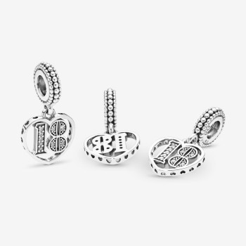 Charm pandora pendente 18 Anni