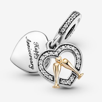 Charm Pandora Pendente Buon Anniversario