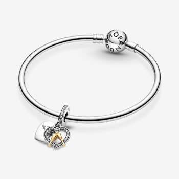 Charm Pandora Pendente Buon Anniversario