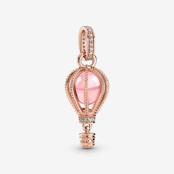 Charm Pandora Pendente Mongolfiera Rosa