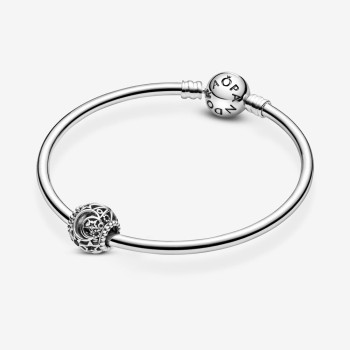 Charm Pandora Openwork Sole, Stelle e Luna